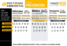 Estado de alerta por calidad del aire en el Valle de Aburrá