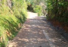 Yarumito estrena vía renovada después de una década de espera Vía en Barbosa